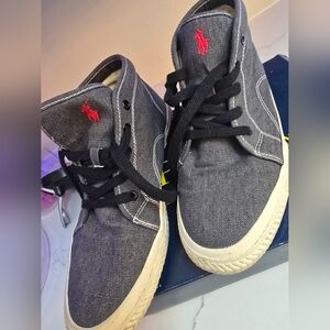 Polo by Ralph Lauren Gray Athletic Shoes